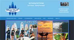 Desktop Screenshot of bluesurfadventures.com